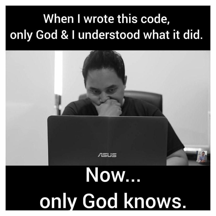 Only God knows meme