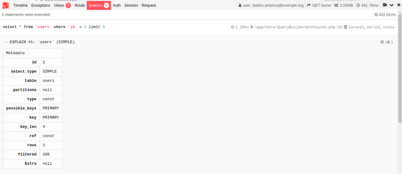 Sử dụng index để tăng tốc câu truy vấn trong MySQL với Laravel
