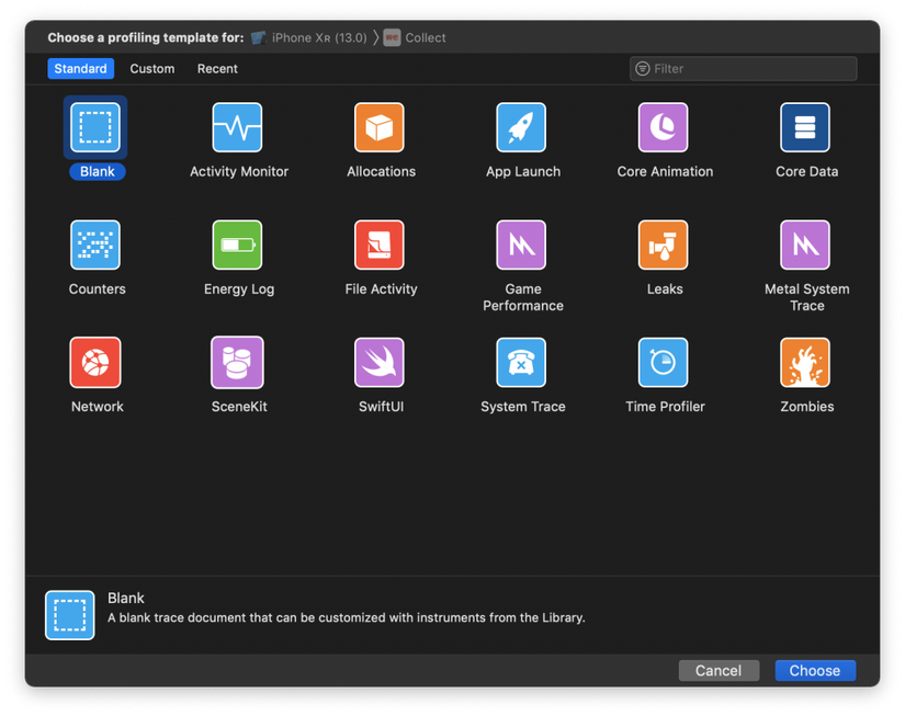 Cải thiện performance cho ứng dụng bằng Xcode Instruments