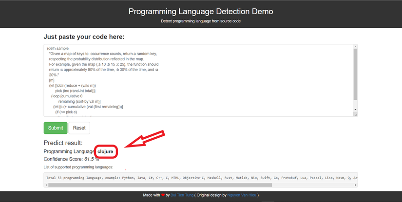 Programming Language Detection: Phát hiện ngôn ngữ lập trình dễ hay khó ???