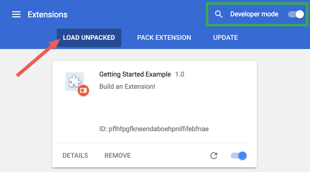 Chrome Extension: Getting Started