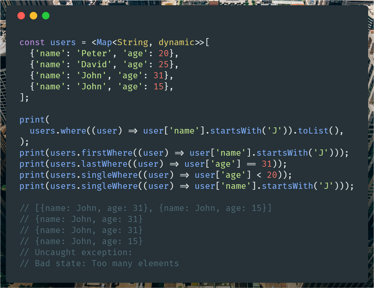 Top 10 Array (List) method trong dart nên biết LaptrinhX