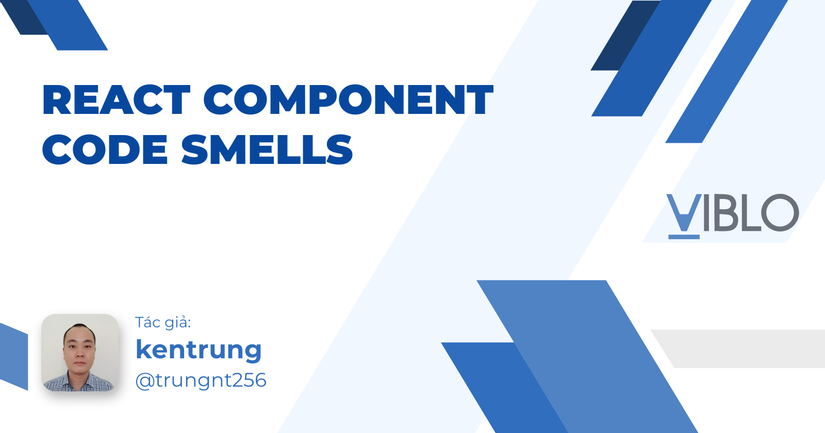 React component code smells - Viblo