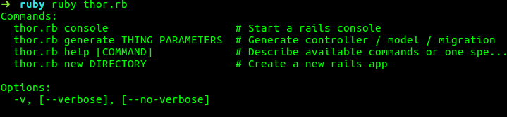 rails thor