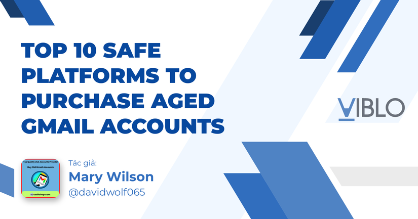 Top 10 Safe Platforms to Purchase Aged Gmail Accounts
