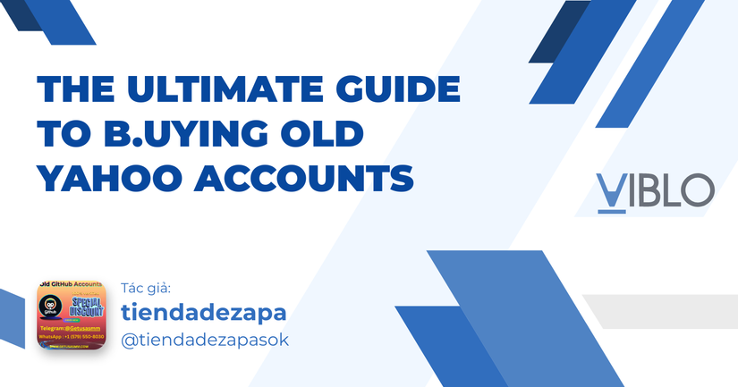 The Ultimate Guide to B.uying Old Yahoo accounts