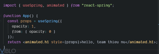 Handling animation in Reactjs with react-spring - ITZone