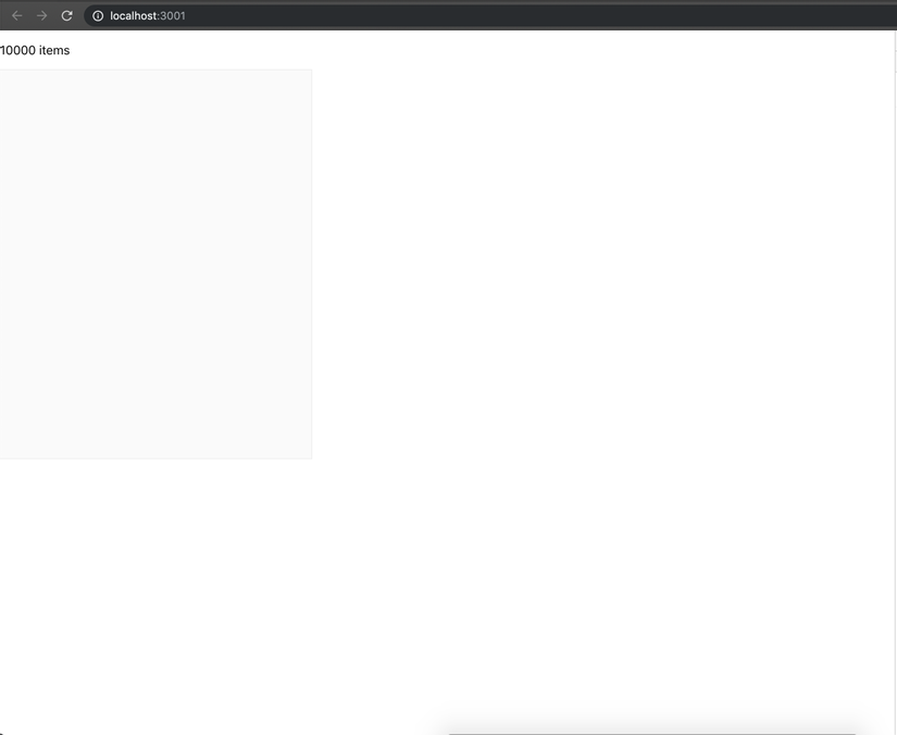 Xử lý render một mảng lớn dữ liệu trong ReactJS - Phần 3: Xây dựng component virtualized cho riêng mình