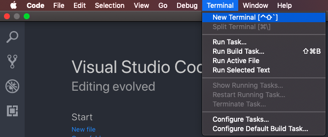 open-terminal in mac