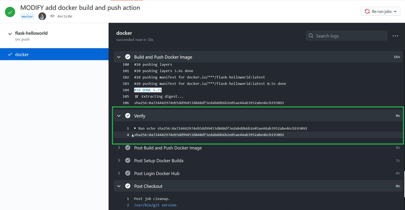 Github Actions Tutorials: Setup Docker Hub + Github Workflow CI / CD ...