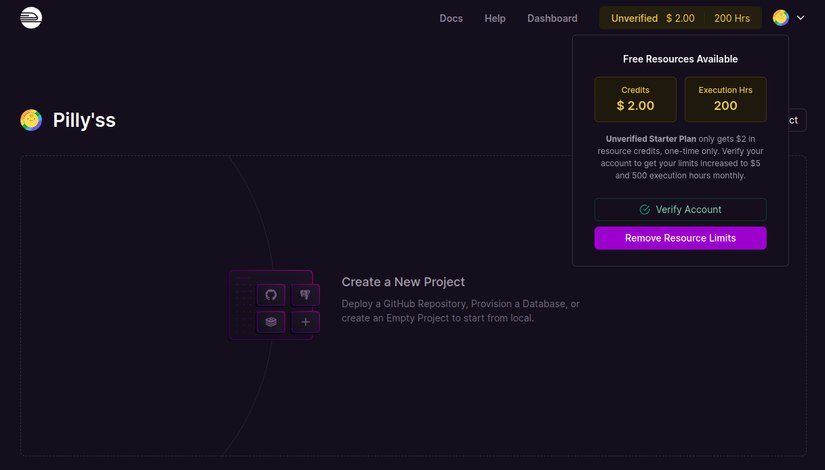 railway.app verify account