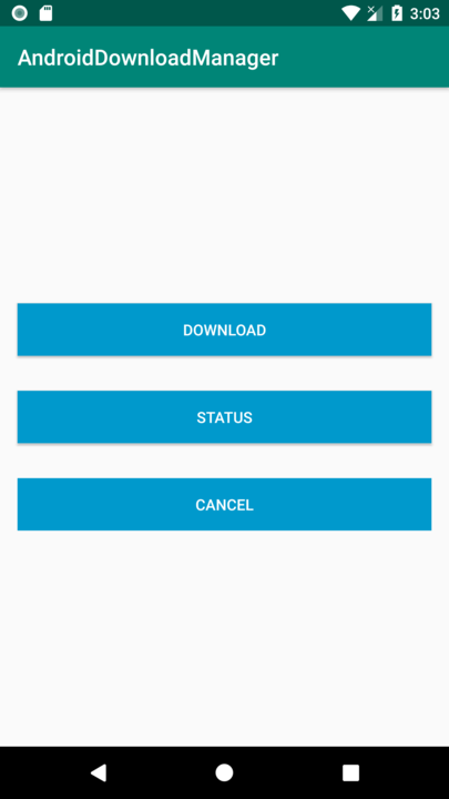 Android Download Manager