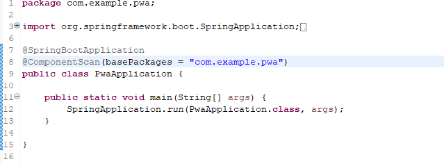 Create a simple project with Spring Boot and PWA (Progressive Web Apps ...