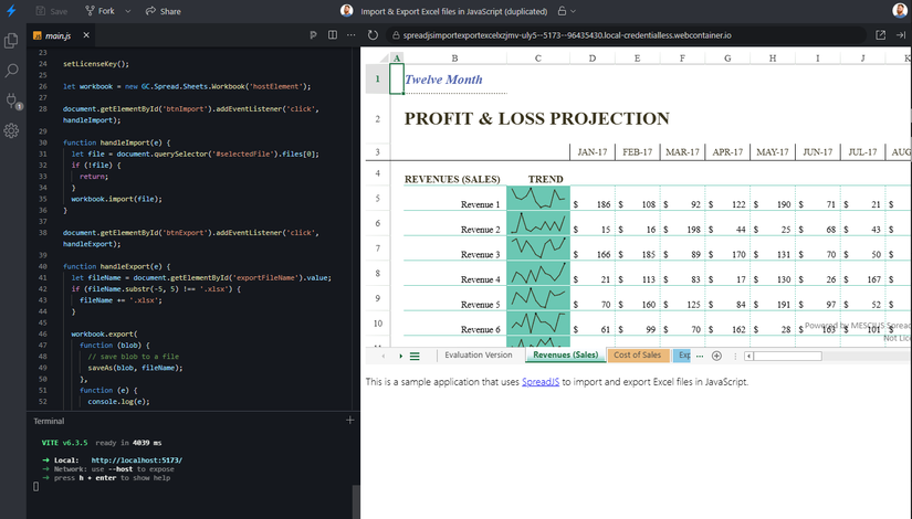 Cách mở và lưu Excel XLSX bằng JavaScript