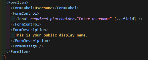 code form đăng ký - ngôn ngữ Tiếng anh