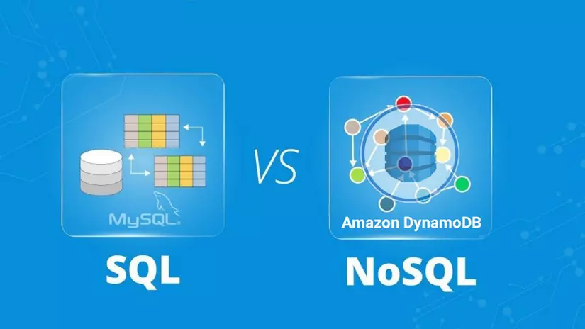 Difference between Relational database (SQL) and DynamoDB (NoSQL)