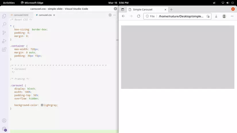 Xây dựng một Slide Ảnh tuyệt đẹp với hai công nghệ đơn giản HTML và CSS chỉ trong vài bước đơn giản. Hãy xem hình ảnh liên quan để biết thêm về cách tạo ra một Carousel ấn tượng trong trang web của bạn.