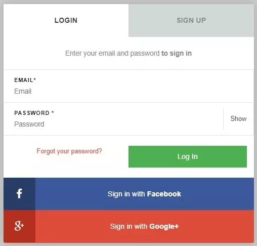 DEMO APP LOGIN IN FORM ĐƠN GIẢN  redbowlblog