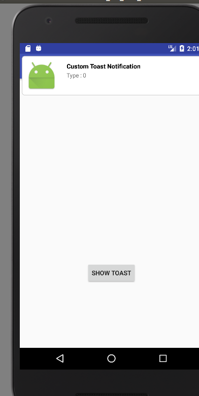 Custom Toast Notification (Tạo toast giống giao diện của push notification)