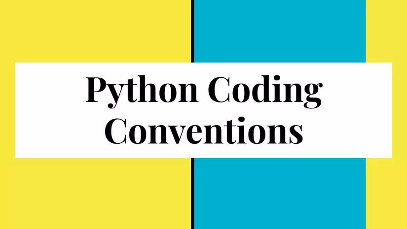 Python: Coding Conventions
