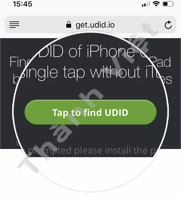 Lấy UDID Của iPhone iPad Không Cần USB CABLE