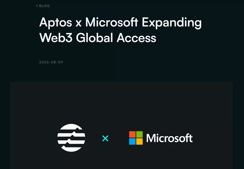 Aptos x Microsoft