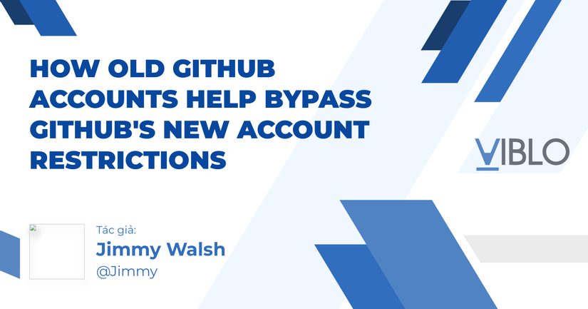 How Old GitHub Accounts Help Bypass GitHub's New Account Restrictions