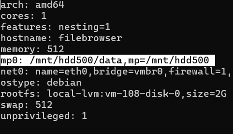 2. Setup lại File Browser - Giờ thì mapping lại ổ