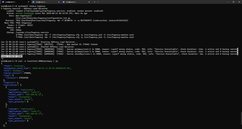 setup haproxy