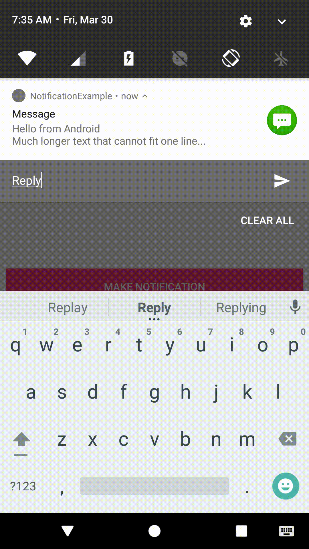 Tạo Notification Direct Reply trong Android