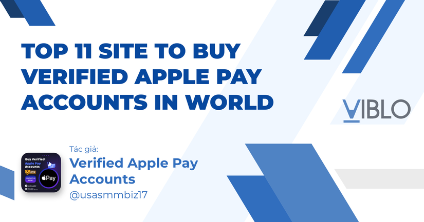 Top 11 Site To Buy Verified Apple Pay Accounts In World