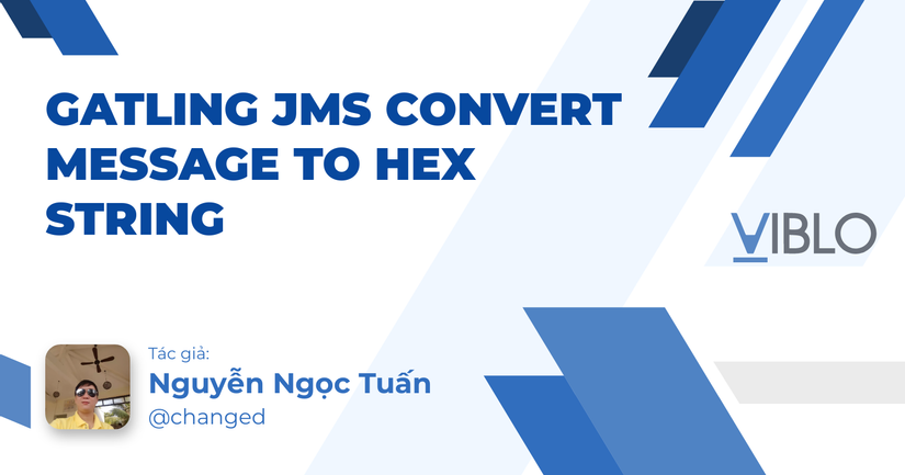 Gatling JMS Convert message to hex string