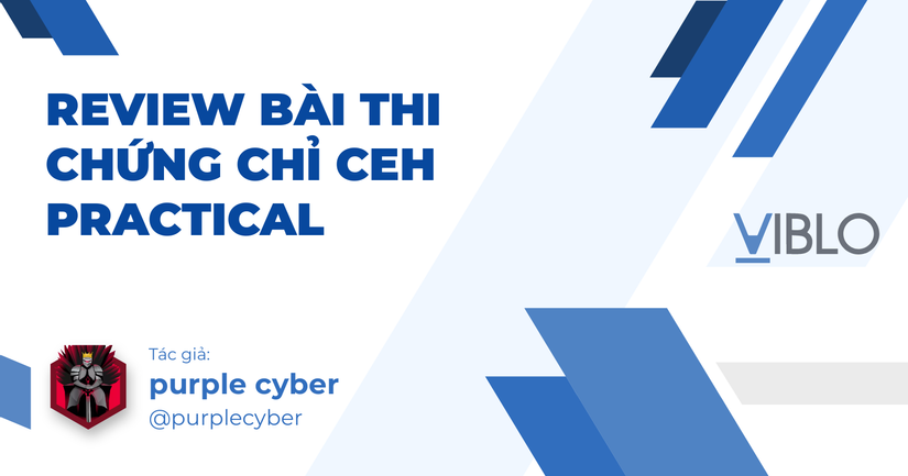 Review bài thi chứng chỉ CEH practical