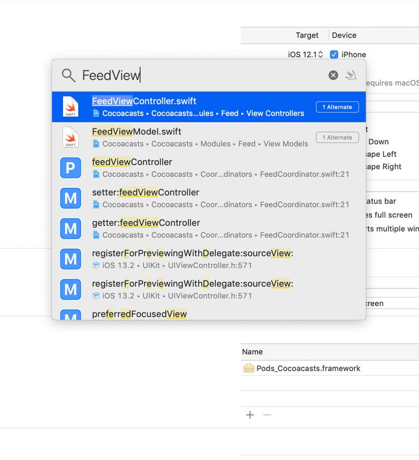Các tip&trick giúp bạn tăng tốc độ làm việc với Xcode