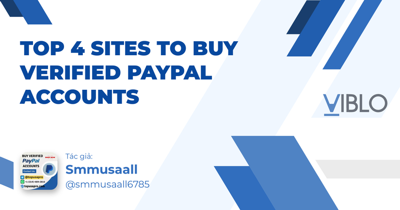 Top 4 Sites to Buy Verified PayPal Accounts