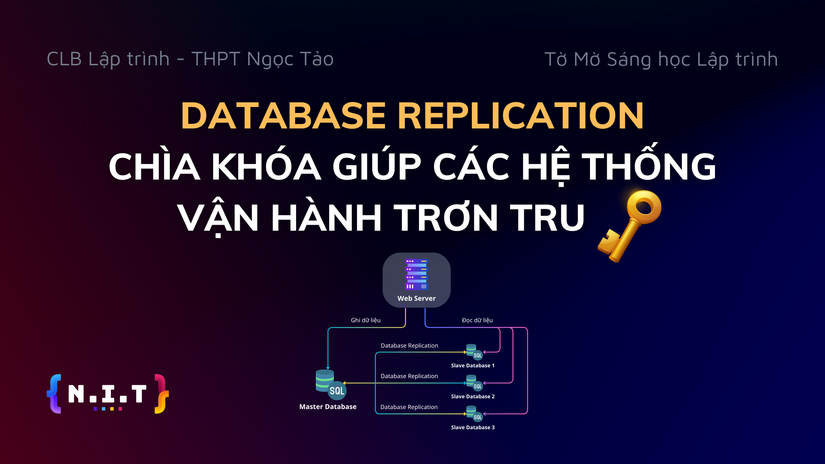 DATABASE REPLICATION - CHÌA KHÓA GIÚP CÁC HỆ THỐNG VẬN HÀNH TRƠN TRU