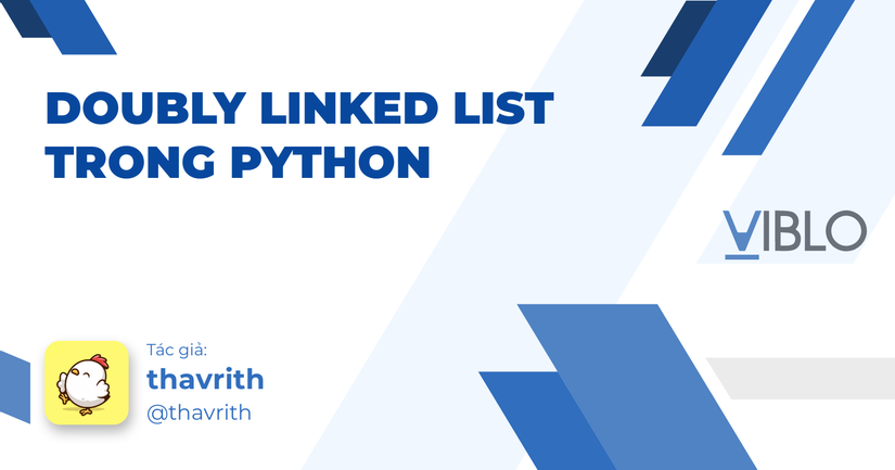 Doubly Linked List trong Python