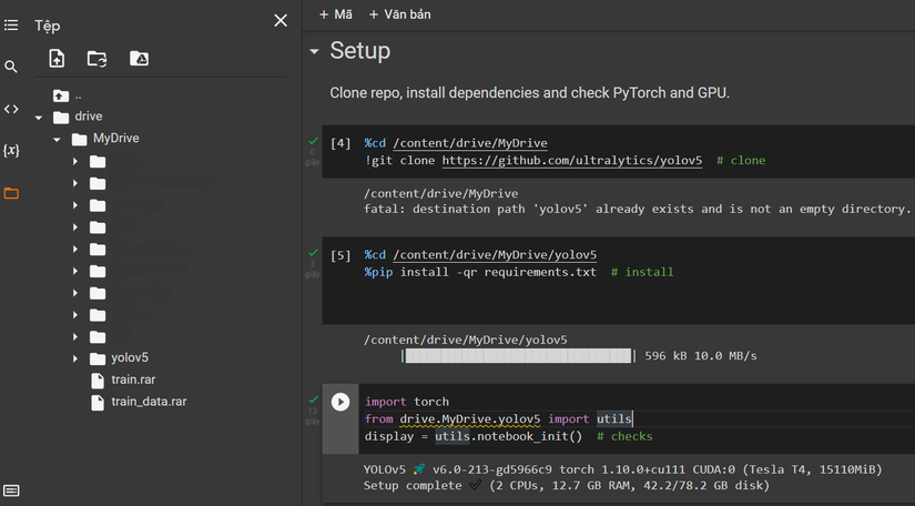 Sử Dụng Colab Train Yolov5 Với Custom Dataset Phát Hiện Các Đối Tượng Đặc  Thù