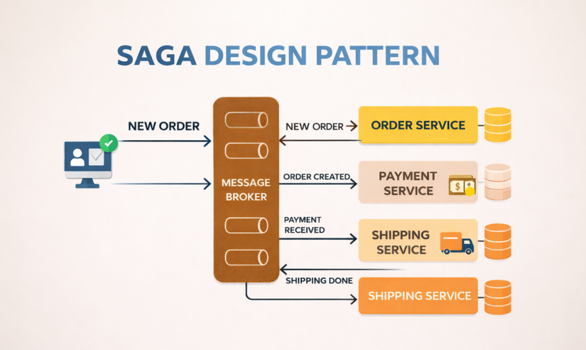 Saga Pattern: Tutorial thì dễ, Production là "Ác mộng"