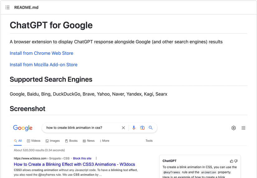 Tích hợp ChatGPT for Google Extension vào Google Search - gấp đôi sự mạnh mẽ