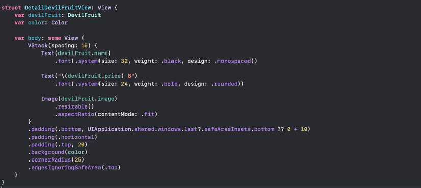 Custom Bottom Sheet trong SwiftUI