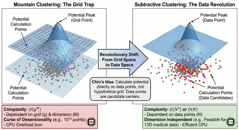 Từ không gian lưới sang không gian dữ liệu