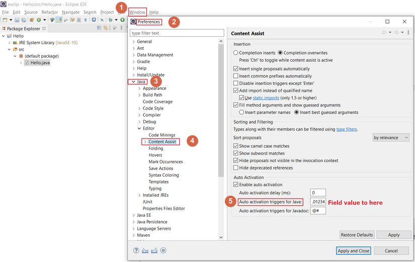 MẸO HAY Eclipse // SHOW GỢI Ý CODE NHANH // DDTCMT