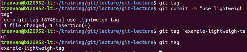 Git tag - Đánh dấu commit - cứu cánh của truy vết lịch sử