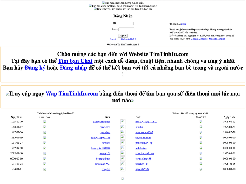 Haha, hồi này đã có mối thù với IE rồi