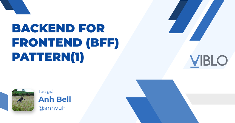 Backend For Frontend (BFF) Pattern(1)