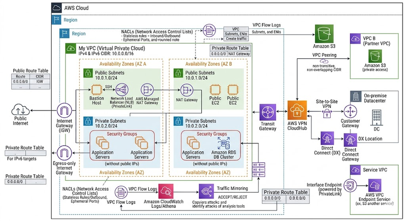 AWS VPC là gì? Hiểu như xây nhà trong cloud - Viblo