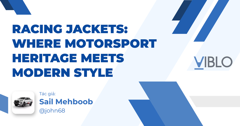 Racing Jackets: Where Motorsport Heritage Meets Modern Style