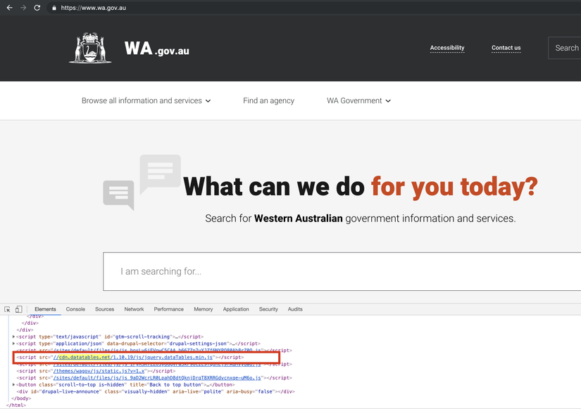 hack website thông qua thư viện JavaScript của bên thứ ba