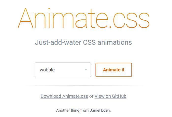 10 CSS3 Animation Tools phổ biến - TMA Solutions